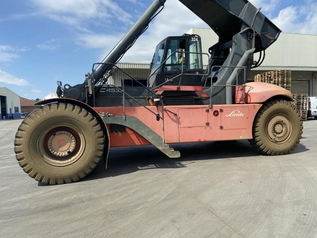 Linde C4535TL Full-container reach stacker www.hinrichs-forklifts.com