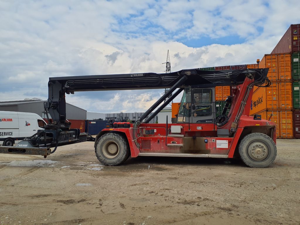 Kalmar DRF100-54S6 Empty Container Reachstacker www.hinrichs-forklifts.com