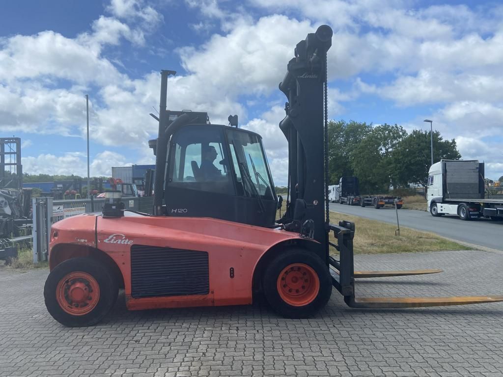 Linde H120D Heavy Forklift - Diesel www.hinrichs-forklifts.com