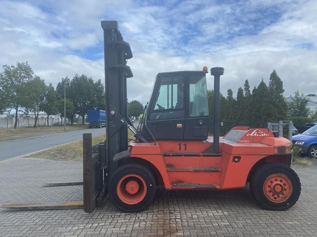 Chariot lvateur lourd-Linde-H120