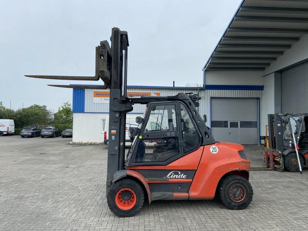 Linde H80D-02/900 Diesel Forklift www.hinrichs-forklifts.com