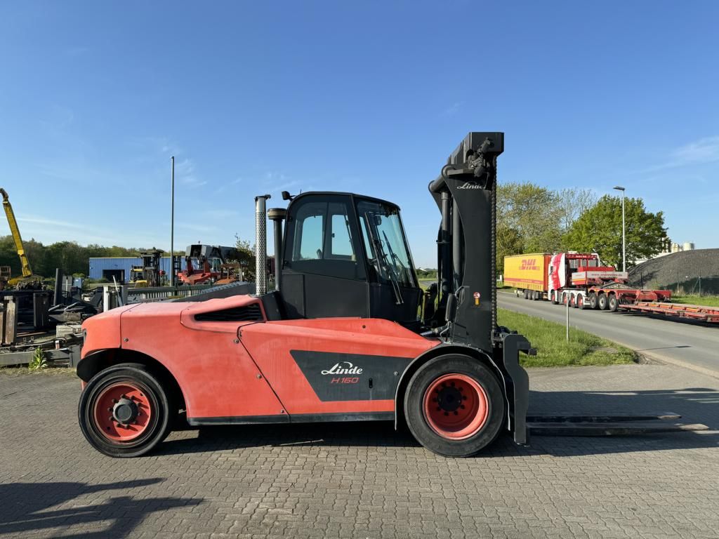 Linde-H160D/02-1200 -Schwerlaststapler