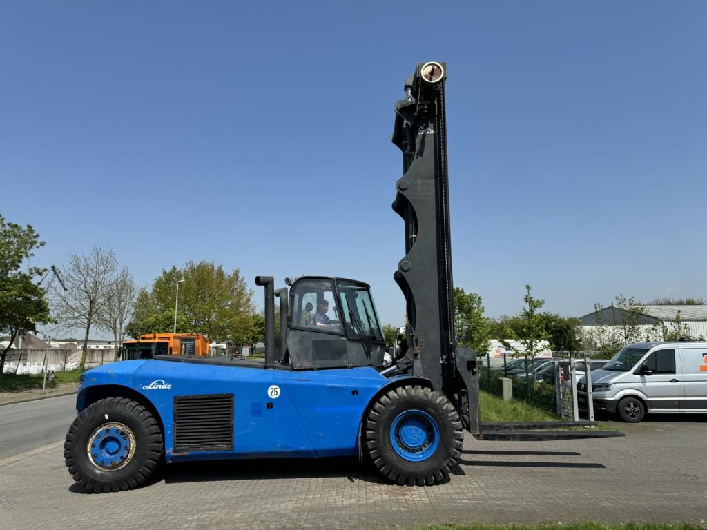 Linde-H320-Carrello elevatore per carichi pesanti - Diesel