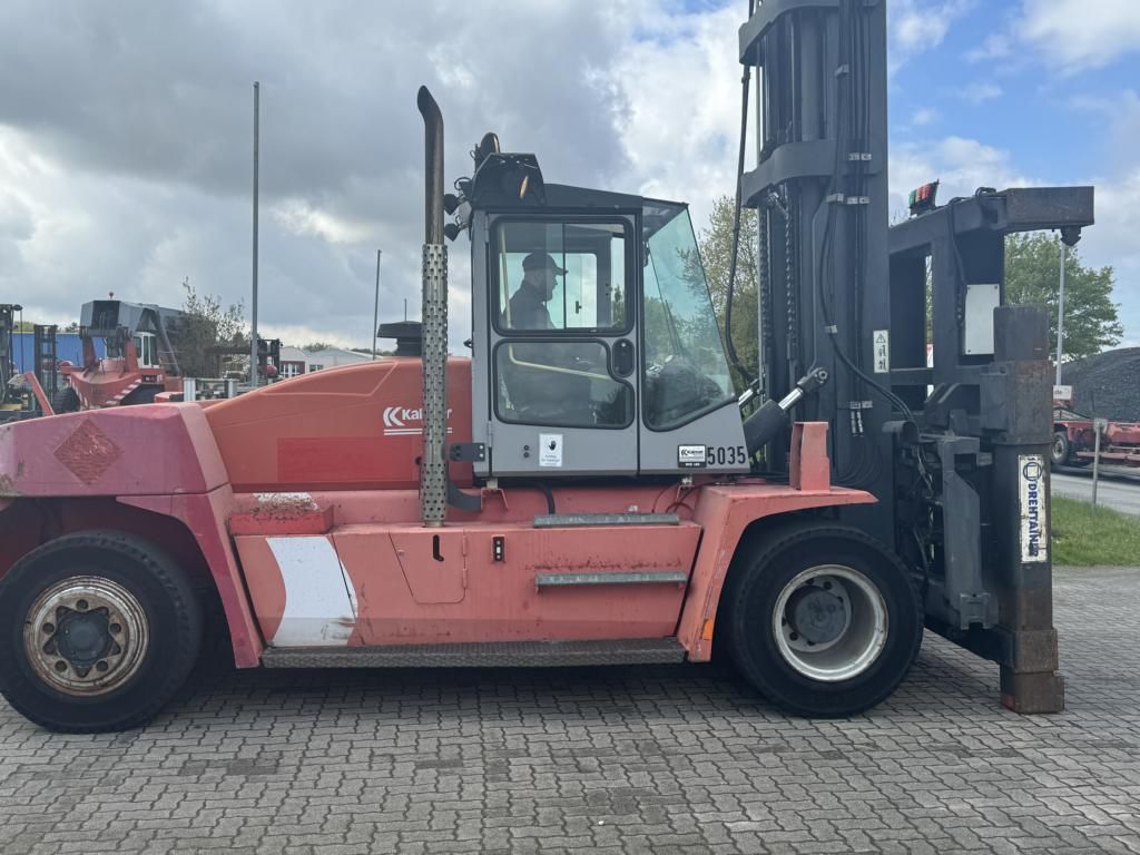 Kalmar-DCE160-12-Carretilla elevadora para contenedores vacos