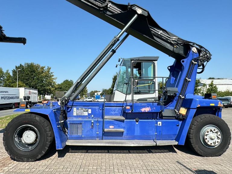 Kalmar-DRF100-54S6-Leercontainer Reachstacker