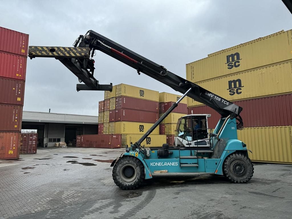 SMV SC108TC6 Leercontainer Reachstacker www.hinrichs-forklifts.com