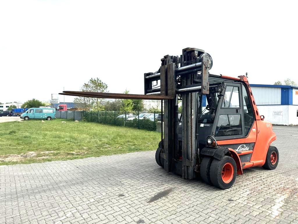 Linde H80D-900-02 Diesel Forklift www.hinrichs-forklifts.com