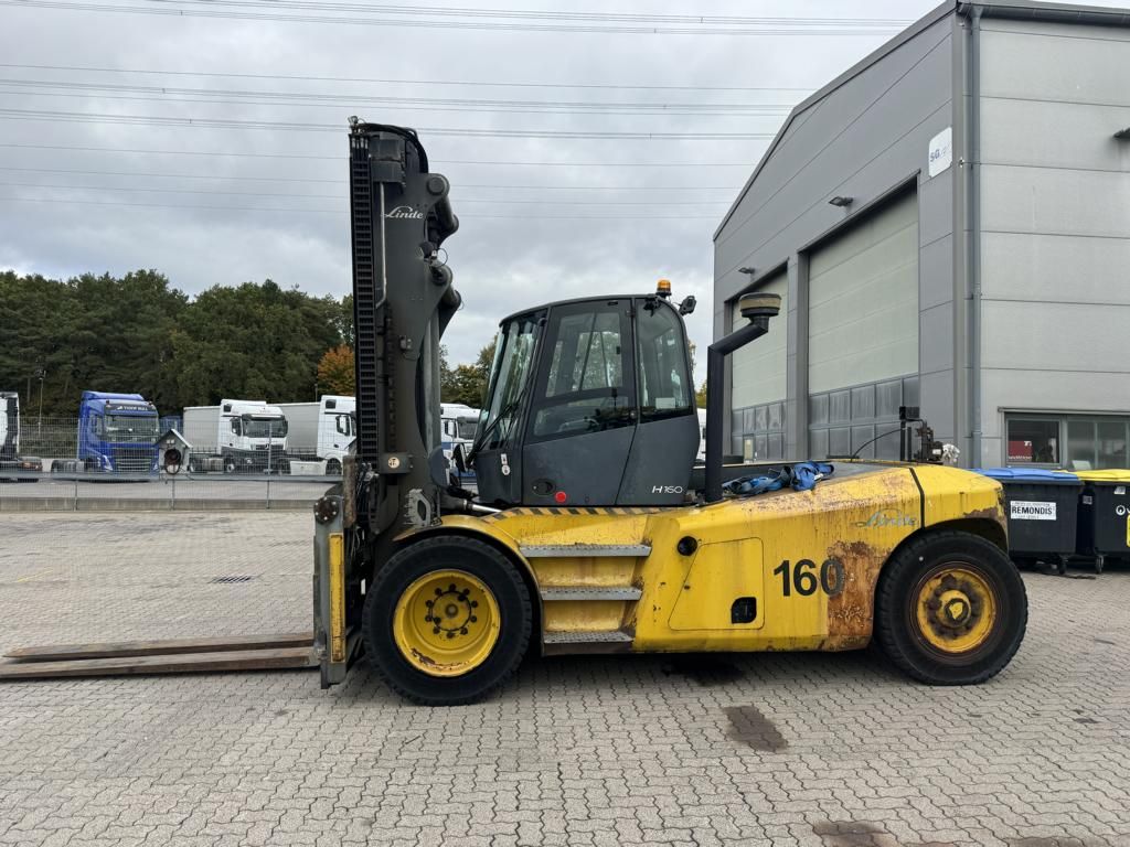Linde-H160D/02-1200 -Heavy Forklift - Diesel