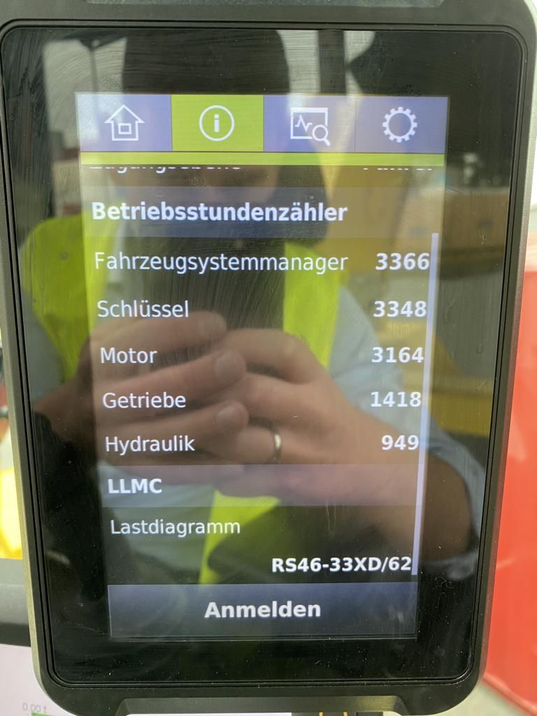 Hyster RS46-33XD-62 Full-container reach stacker 