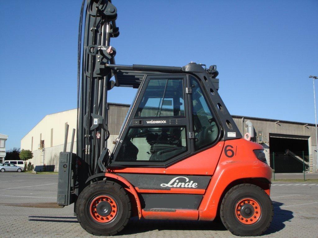 Carrello elevatore Diesel-Linde-H70D