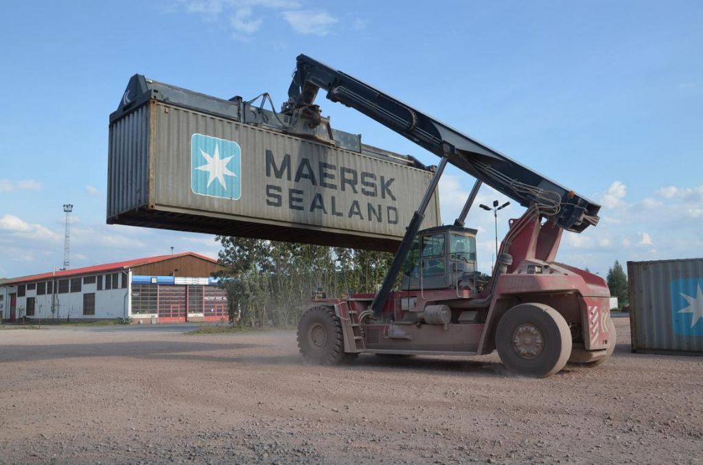 Kalmar DRF450-60S5 Full-container reach stacker www.hinrichs-forklifts.com