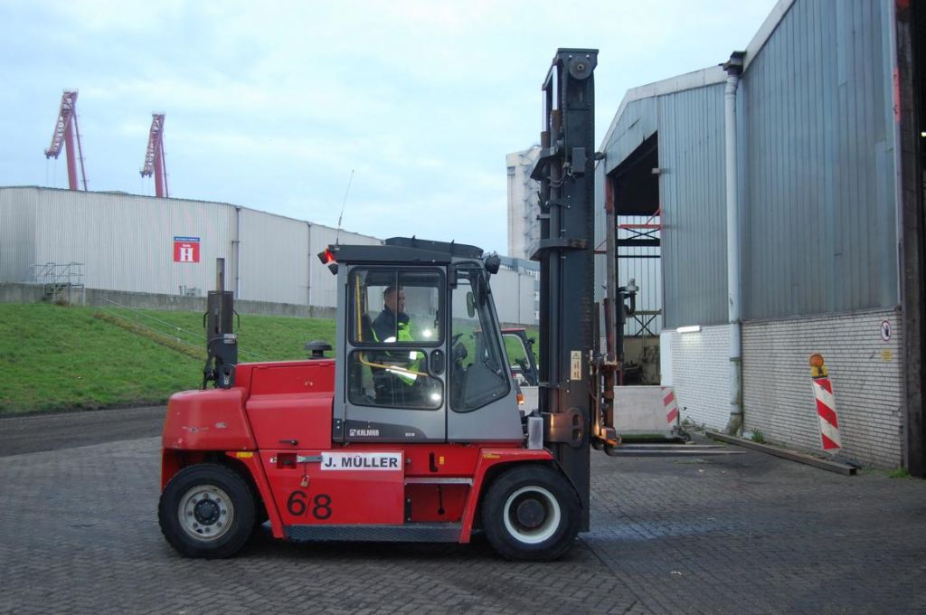 Kalmar DCE80-6 Diesel Forklift www.hinrichs-forklifts.com