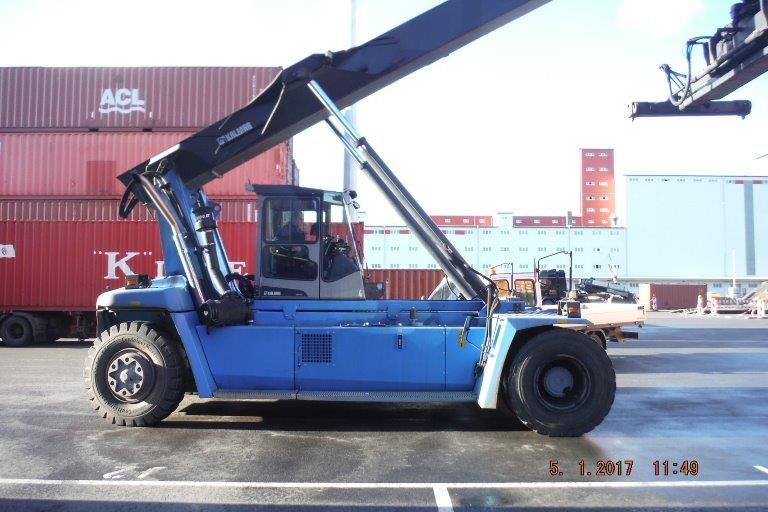 Kalmar DRF100-54S6 Empty Container Reachstacker www.hinrichs-forklifts.com