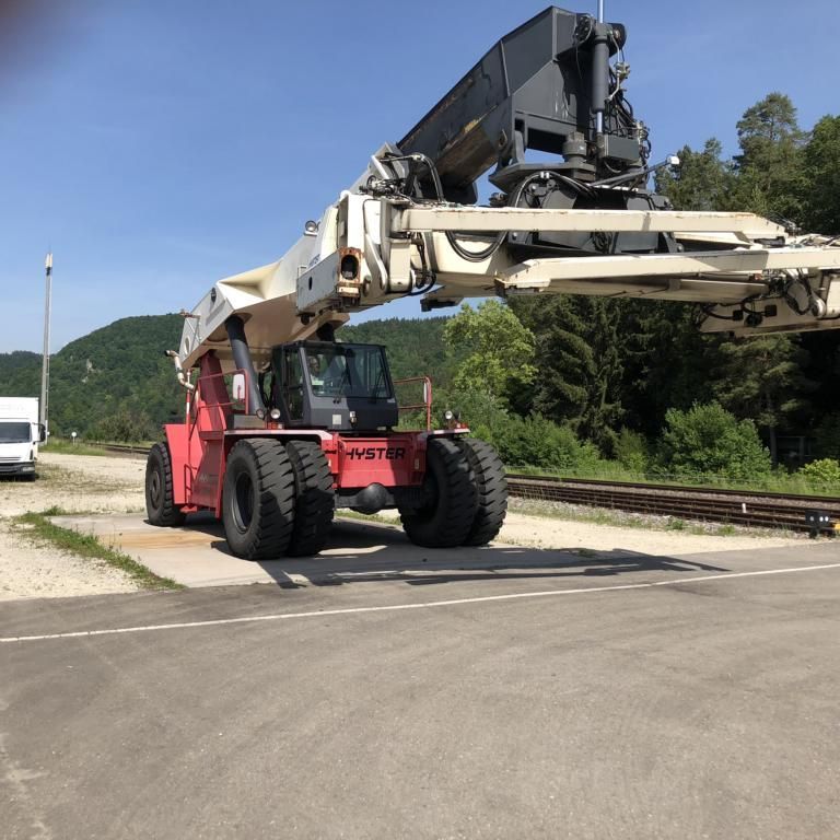 Reach-Stacker portacontenedores lleno-Hyster-RS46-35IH