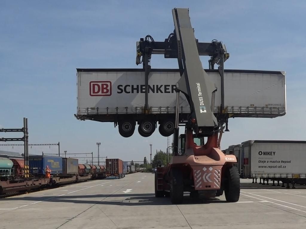 Reach-Stacker porte-conteneur plein-Kalmar-DRF450-60C5X