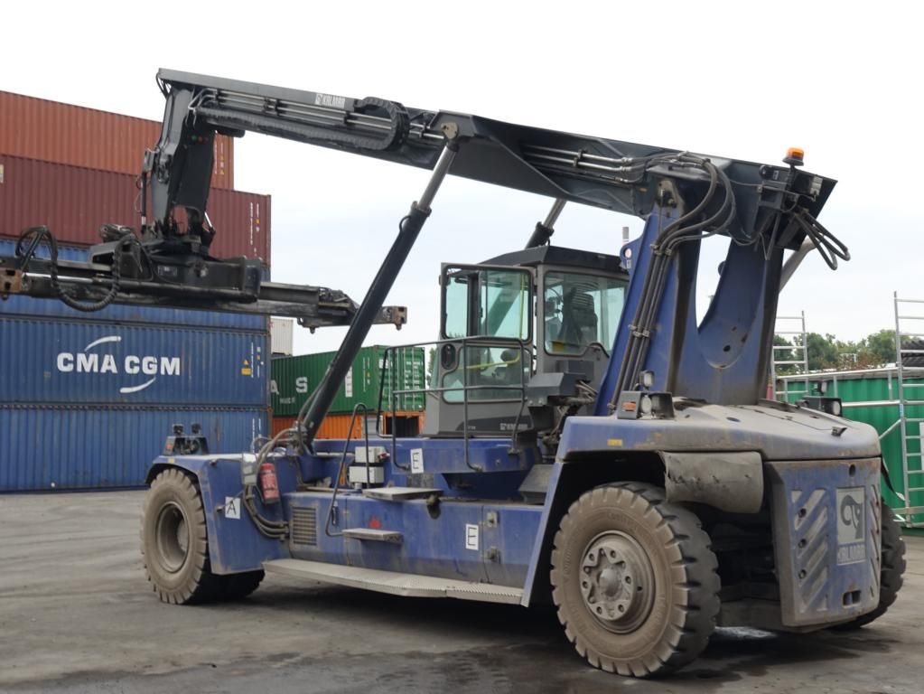 Kalmar DRF100-54S6 Empty Container Reachstacker www.hinrichs-forklifts.com
