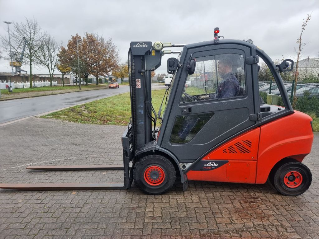 Diesel forklifts-Linde-H35D-02 UVV fertig