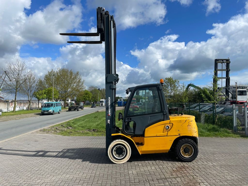 Jungheinrich DFG550SG+E120-400ZT Diesel Forklift www.hinrichs-forklifts.com