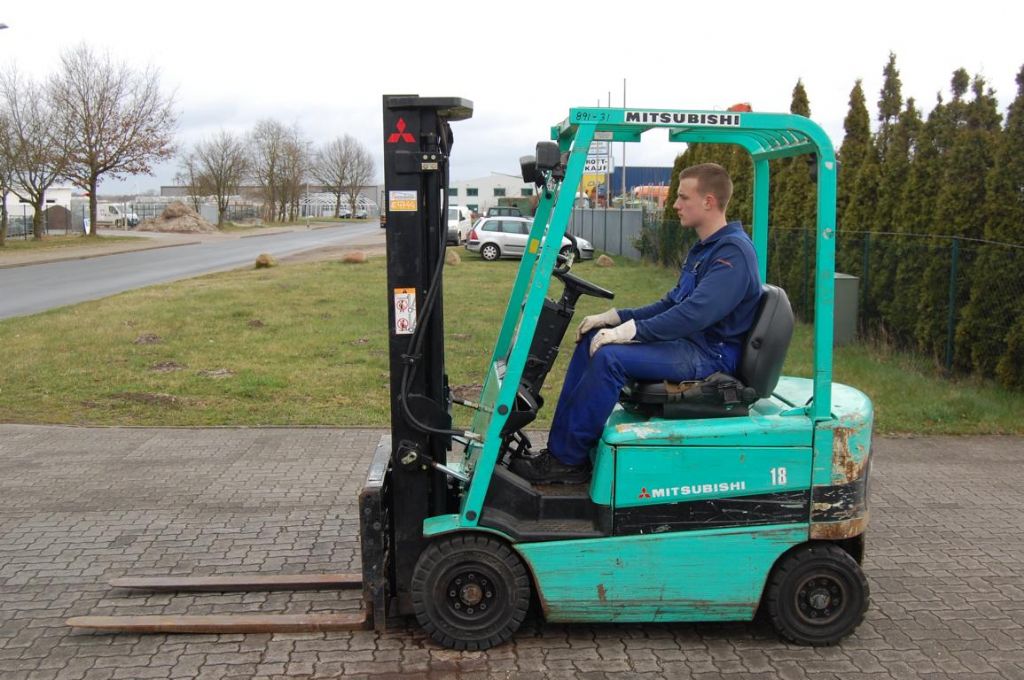 Electric forklifts-Mitsubishi-FB18K