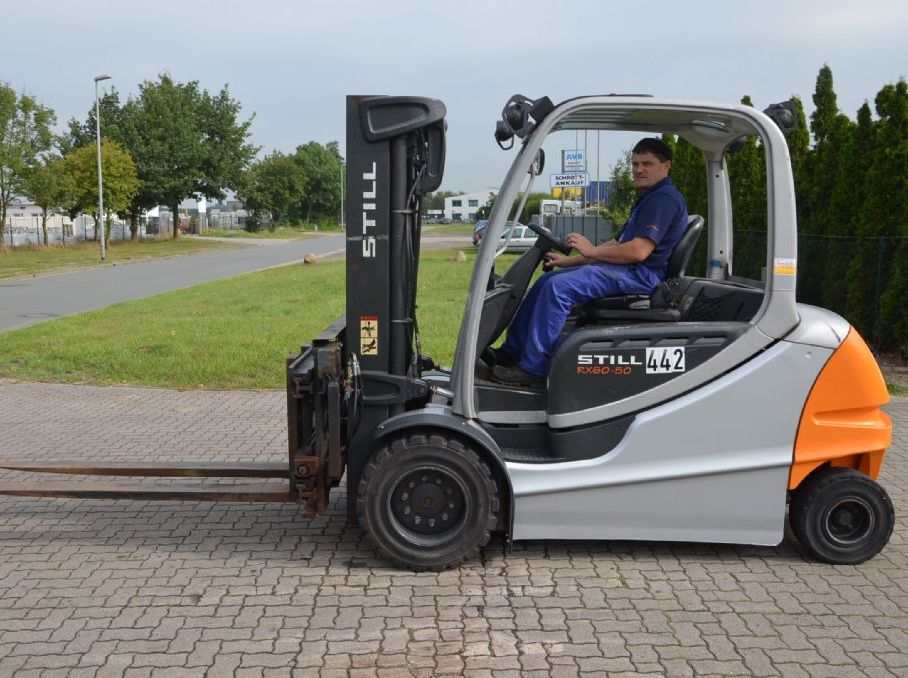 Still RX60-50 Electric 4-wheel forklift www.hinrichs-forklifts.com