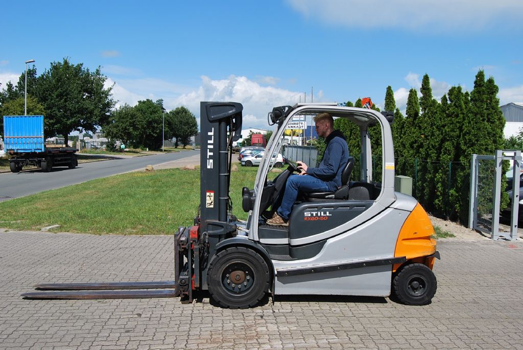Still RX60-50 Electric 4-wheel forklift www.hinrichs-forklifts.com