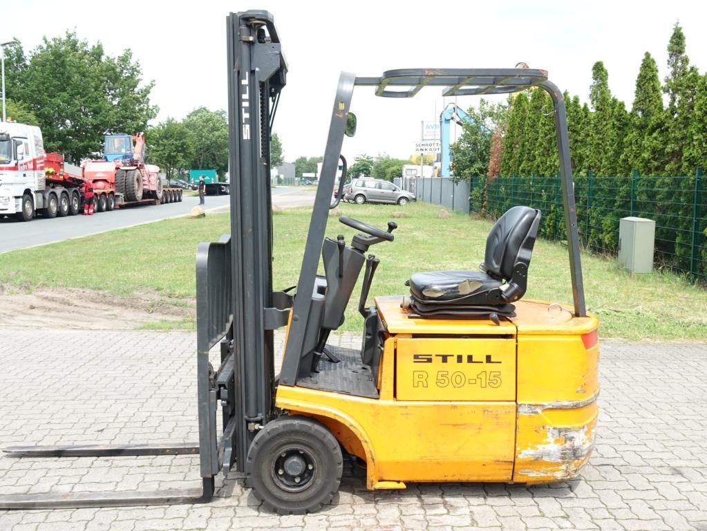 Still R50-15 Electric 3-wheel forklift www.hinrichs-forklifts.com