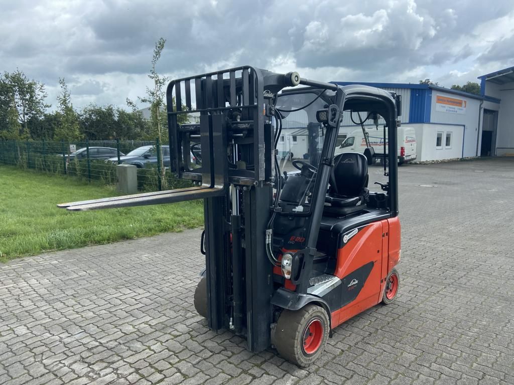 Linde-E20PH-Chariot lectrique  4 roues