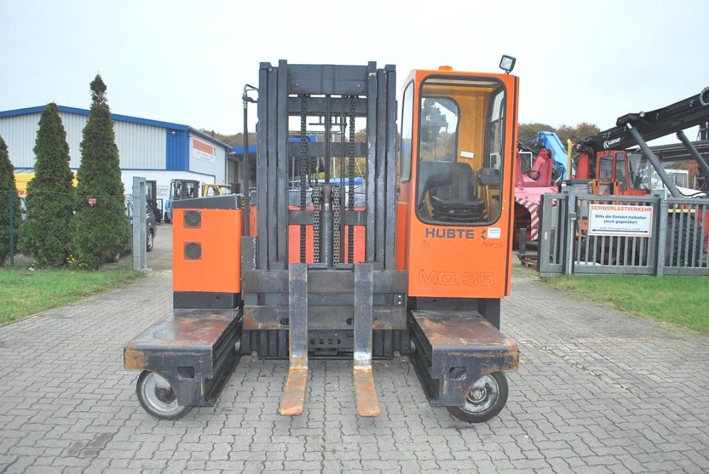 Hubtex MQ35EL/AC Four-way side loader www.hinrichs-forklifts.com