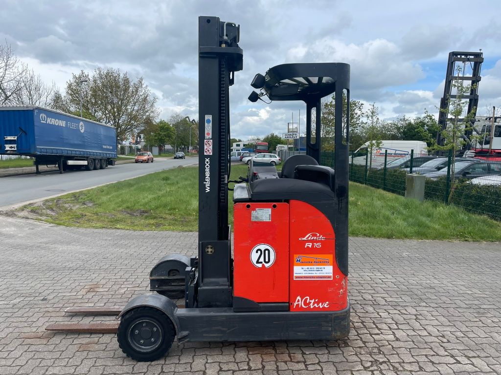 Linde-R16G-12-Reach Truck