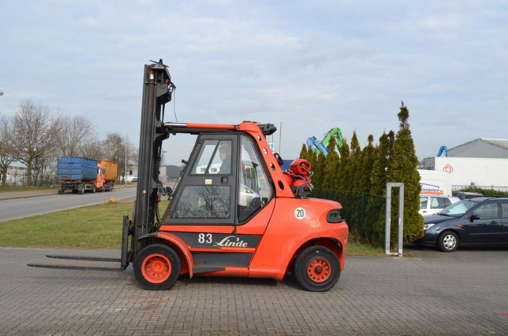 Linde H80T-900 Газовый погрузчик www.hinrichs-forklifts.com