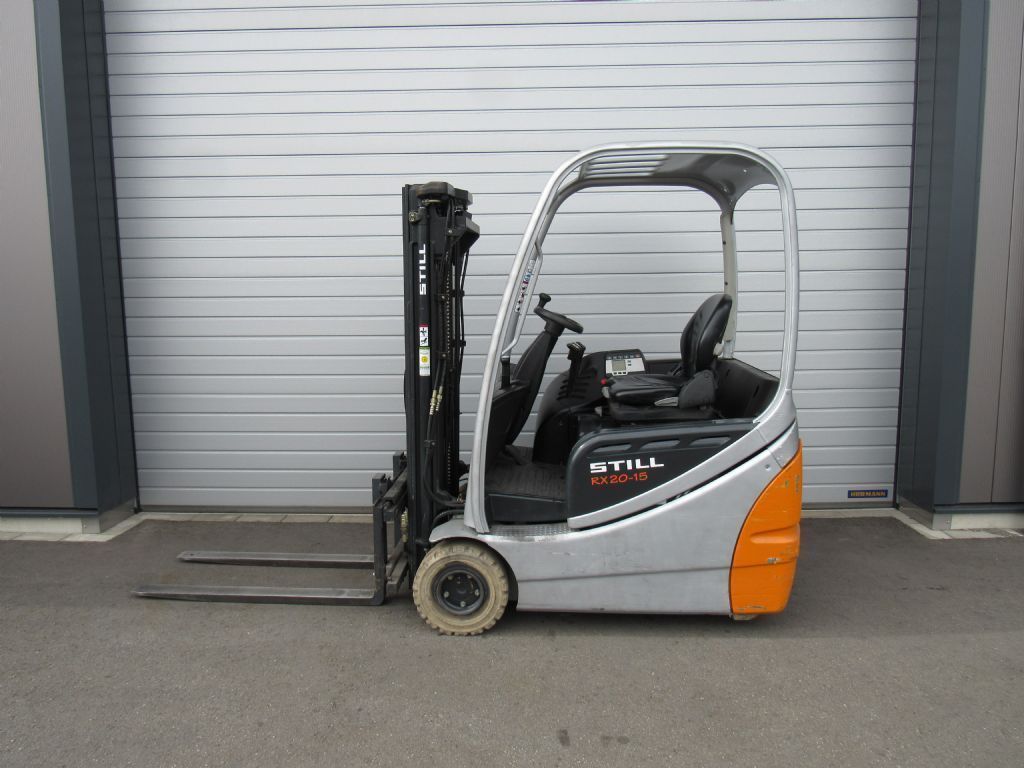 Still RX20-15 Elektro 3 Rad-Stapler www.holzke-gabelstapler.de