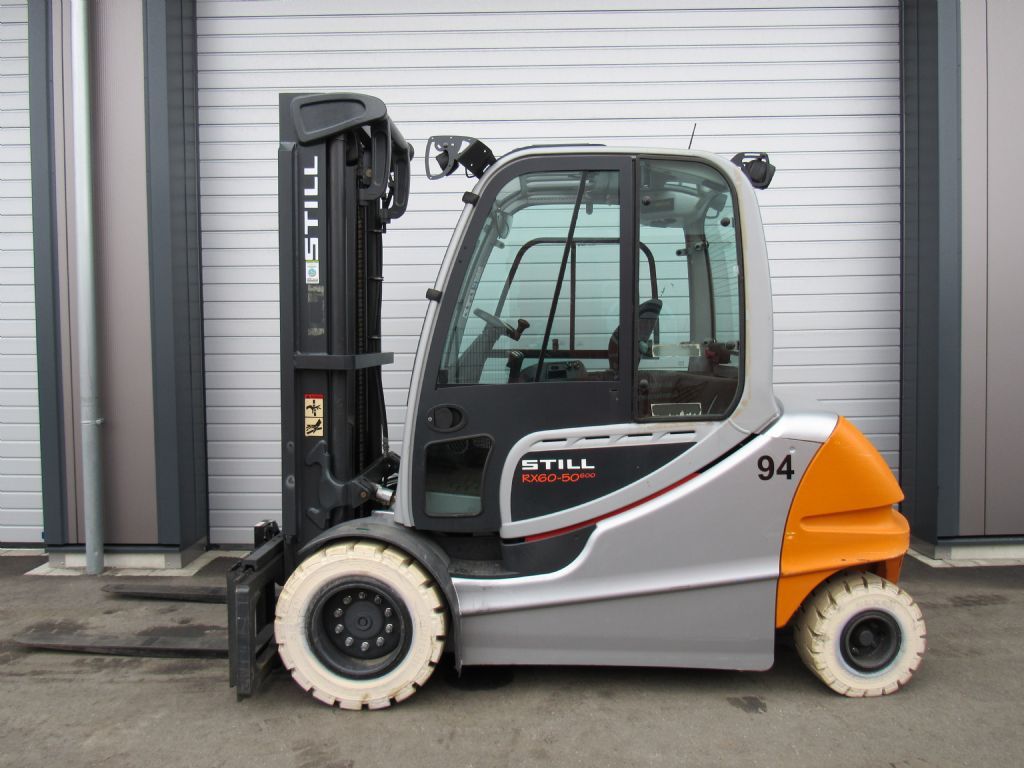 Still RX60-50/600 Elektro 4 Rad-Stapler www.holzke-gabelstapler.de