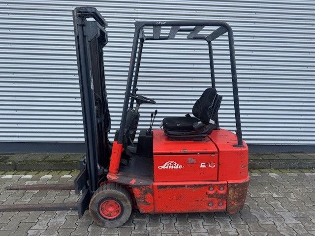 Linde E15 Elektro 3 Rad-Stapler www.hsr-gabelstapler.de