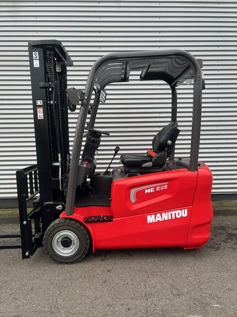 Manitou ME 316  48V Elektro 3 Rad-Stapler www.hsr-gabelstapler.de