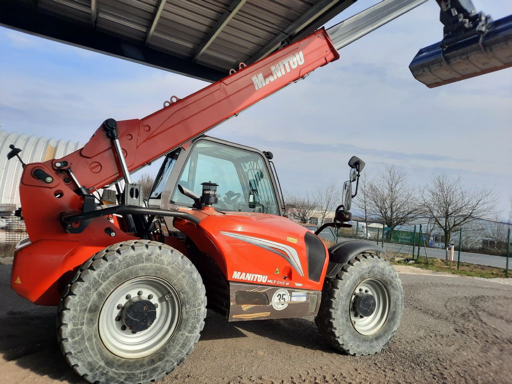 Manitou MLT 845 Hydrostat Teleskopstapler starr www.huh-staplerservice.at