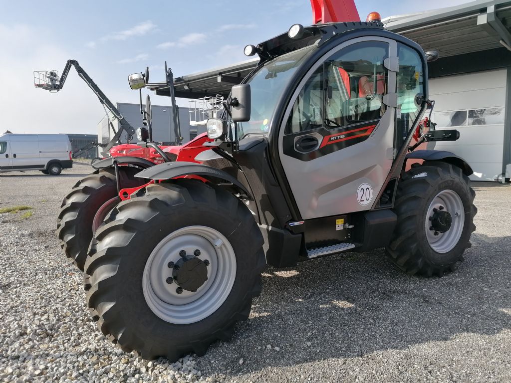 Manitou MT 735 Teleskopstapler starr www.huh-staplerservice.at