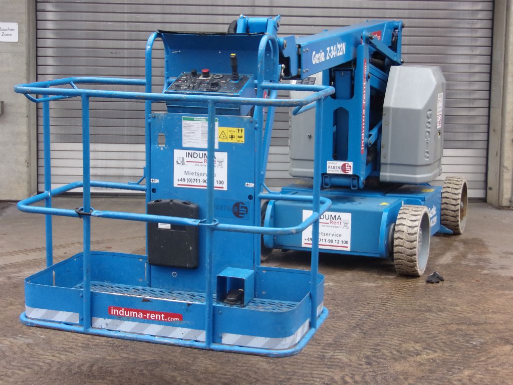 Genie-Z34/N22 *Batterie neu*-Gelenkteleskopbhne-www.dejon-gabelstapler.de