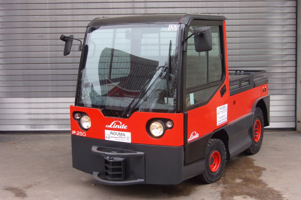 Linde-P250 *leistungsstarke Batterie*-Schlepper-www.dejon-gabelstapler.de