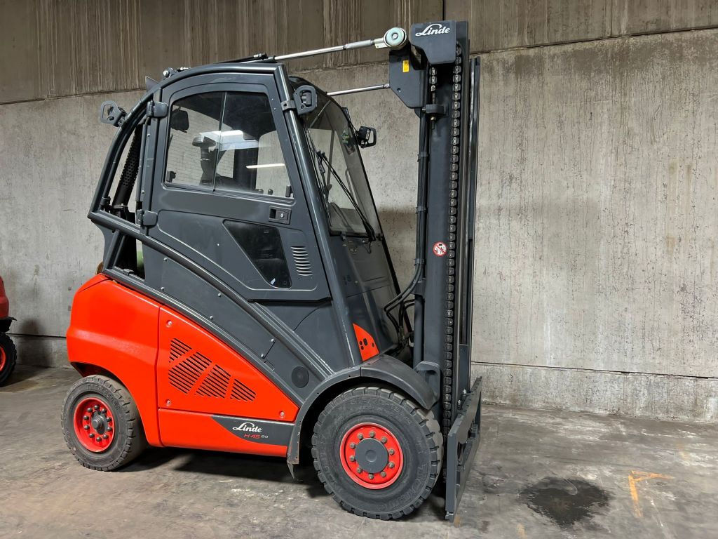 Linde H45T-02 LPG Forklifts www.ihgroup.be