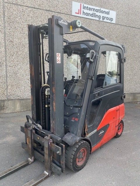 Linde E16P-02 Electric 4-wheel forklift www.ihgroup.be