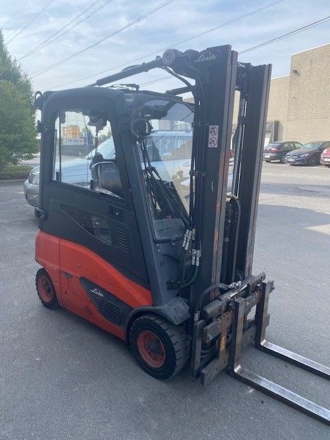 Linde E16P-02 Electric 4-wheel forklift www.ihgroup.be