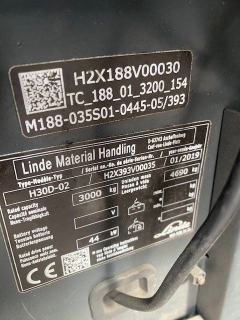 Linde H30D-02 Diesel Forklift www.ihgroup.be