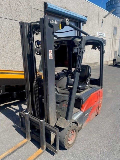 Linde E16-02 BATTERIE 43/2021 Electric 3-wheel forklift www.ihgroup.be