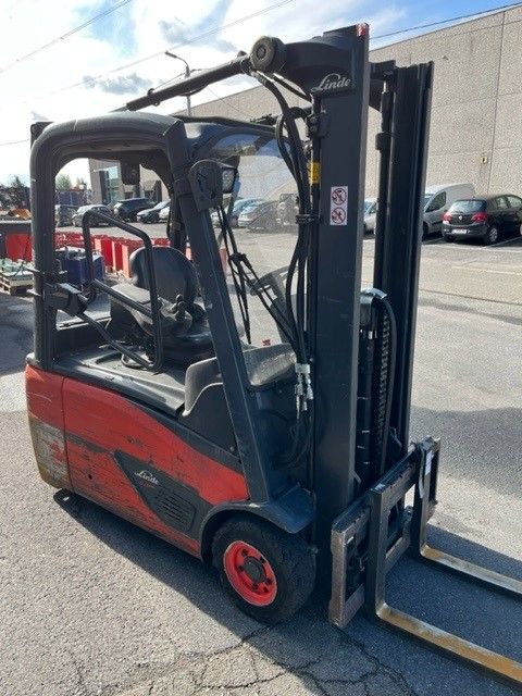 Linde E16L-02 Chariot lectrique  3 roues www.ihgroup.be