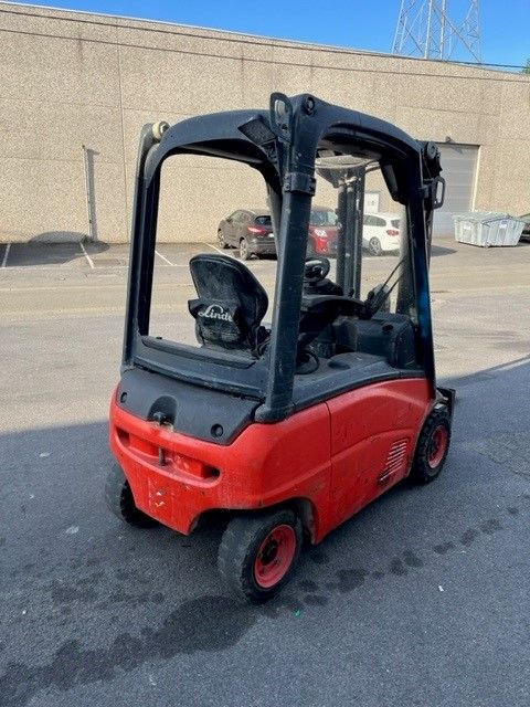 Linde E16P-01 Electric 4-wheel forklift www.ihgroup.be
