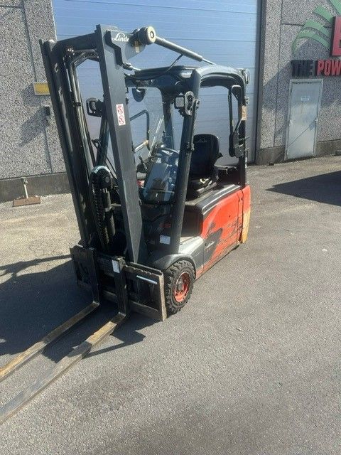 Linde E16L-02 Electric 3-wheel forklift www.ihgroup.be