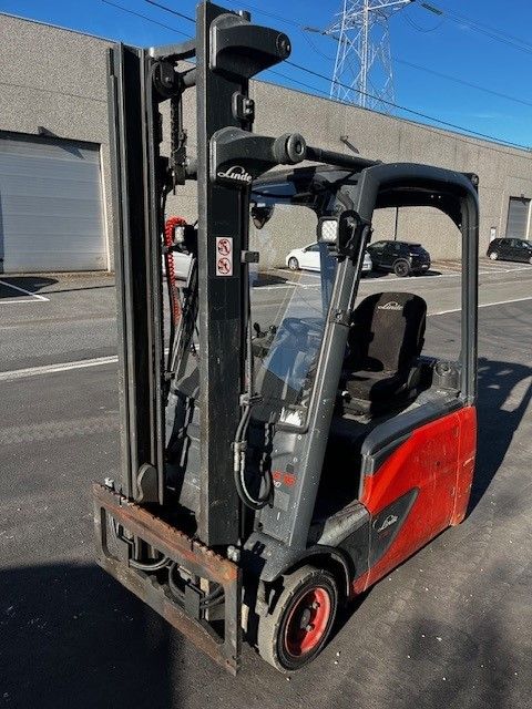Linde E16-02 Elektro 3 Rad-Stapler www.ihgroup.be