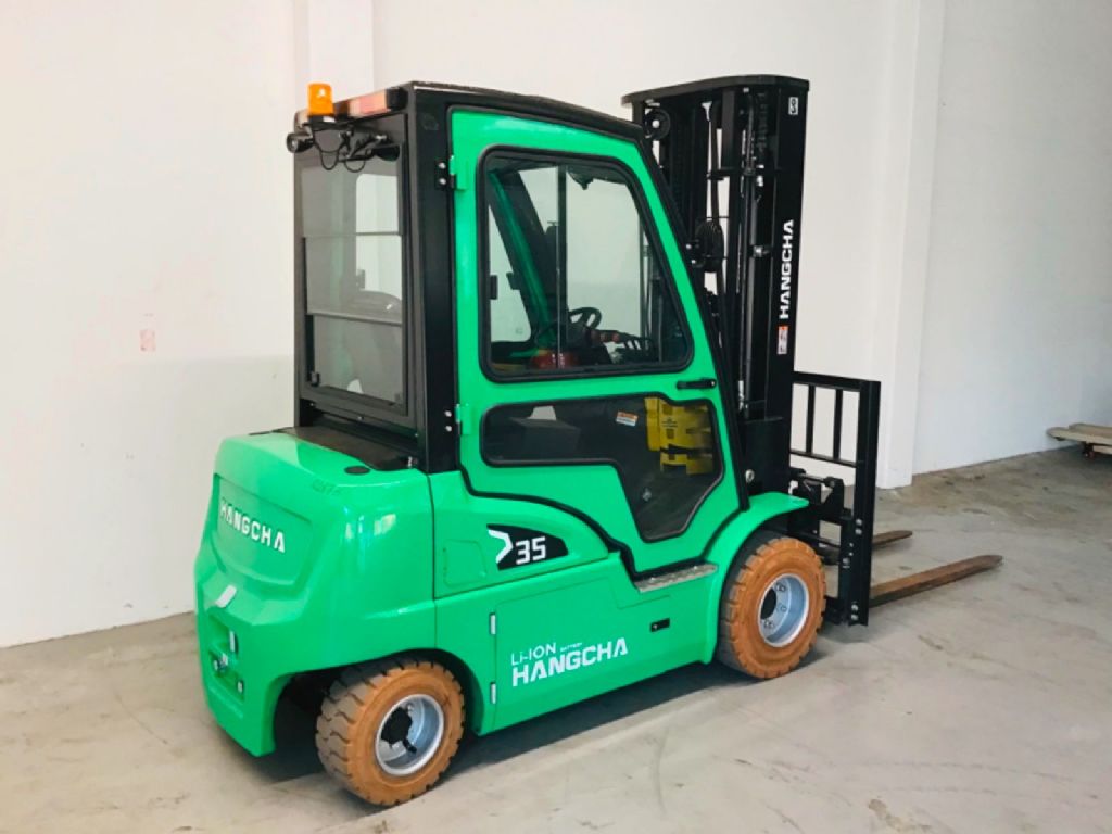 Hangcha CPD35 - Lithium Ion Batterie Elektro 4 Rad-Stapler www.isfort.com Hangcha CPD35 - Lithium Ion Batterie Elektro 4 Rad-Stapler www.isfort.com