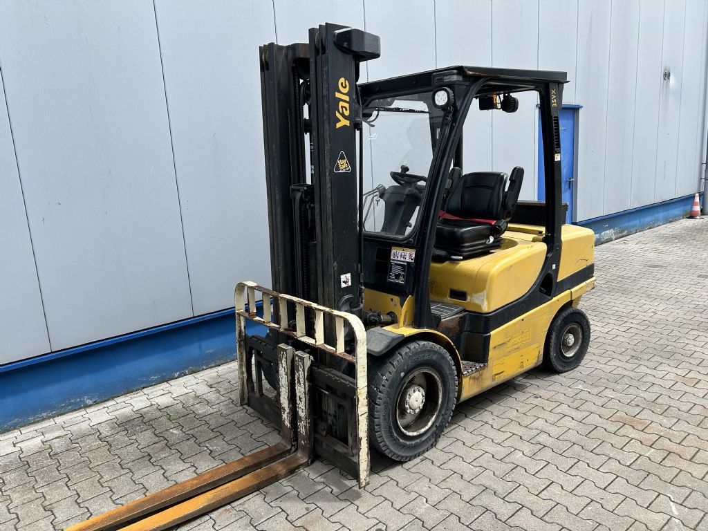 Yale GDP35VX Diesel Forklift www.isfort.com