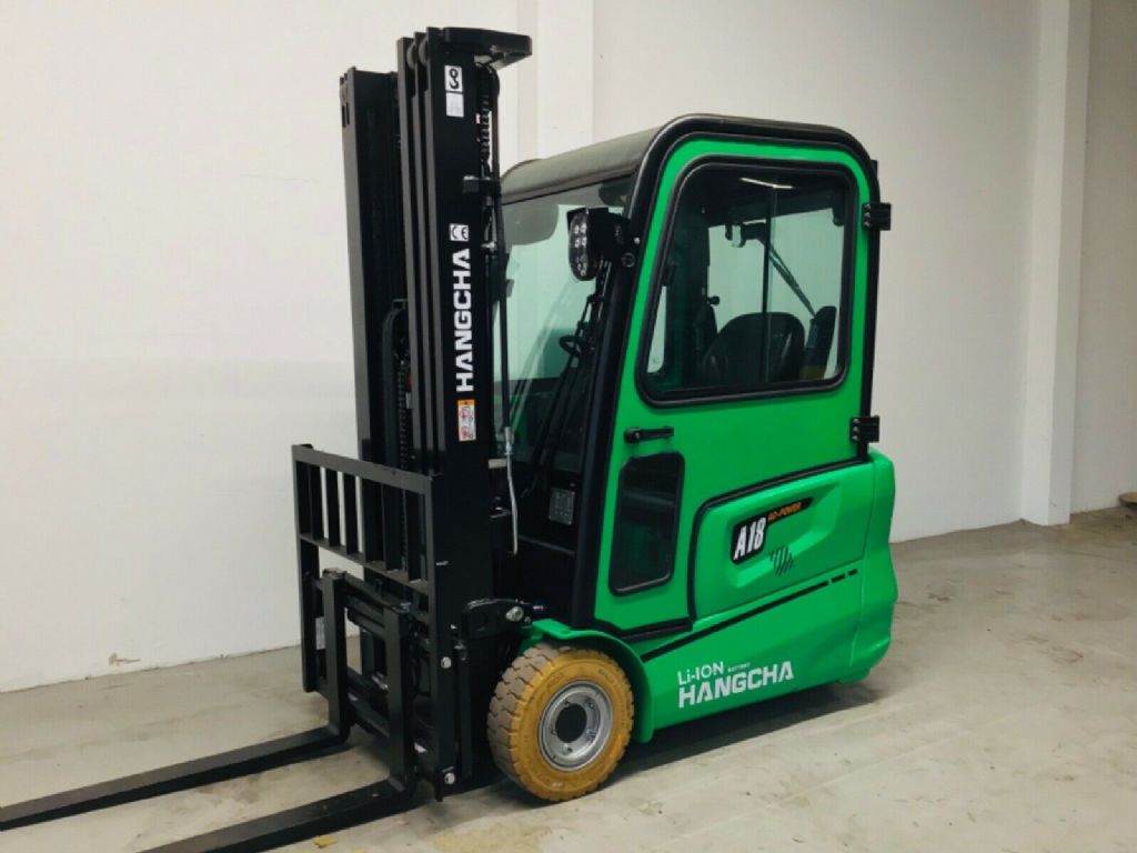 Hangcha CPDS18-AC-I - Lithium Ionen Electric 3-wheel forklift www.isfort.com